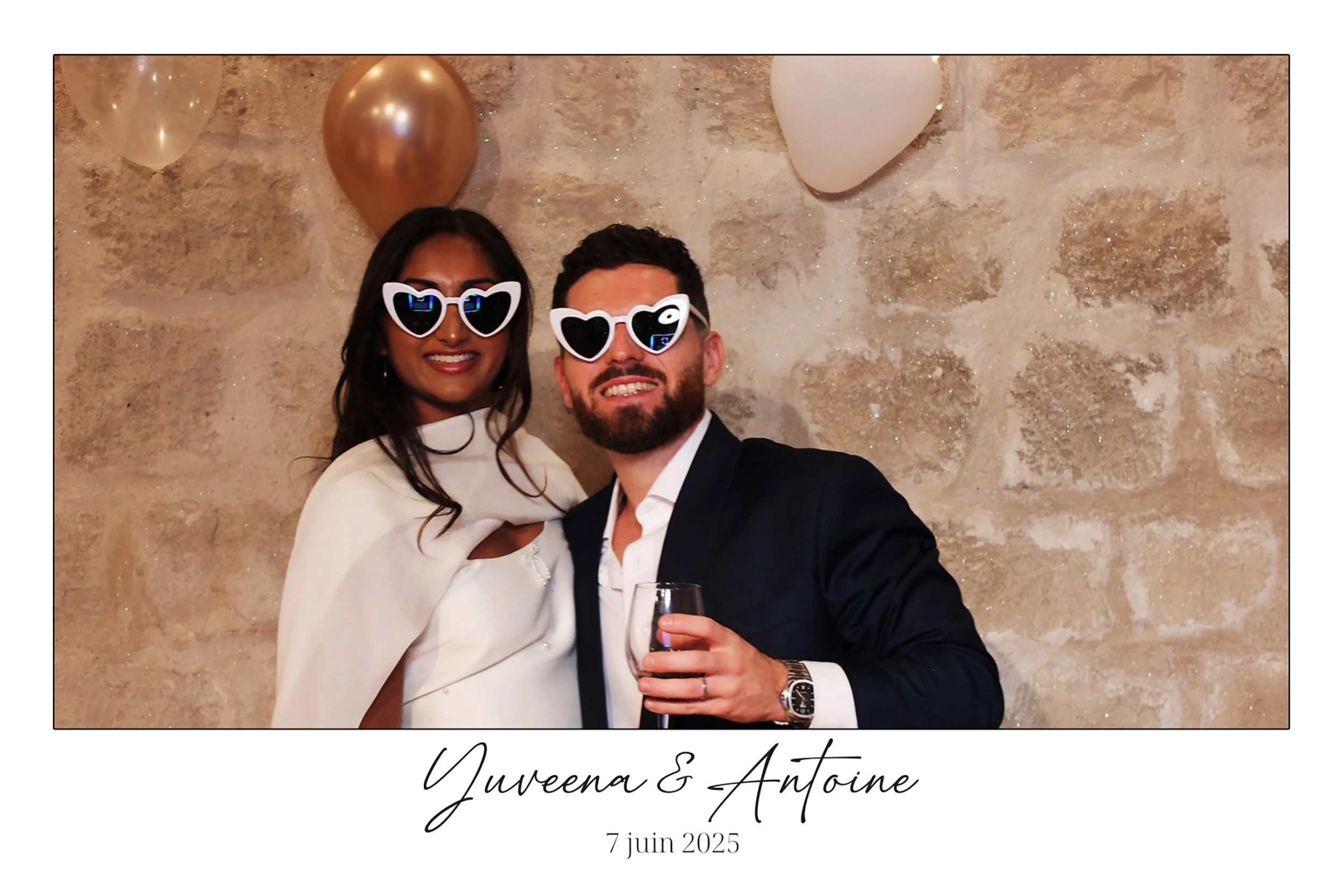 Animation photobooth lors d'un mariage dans dans le Val-d'Oise