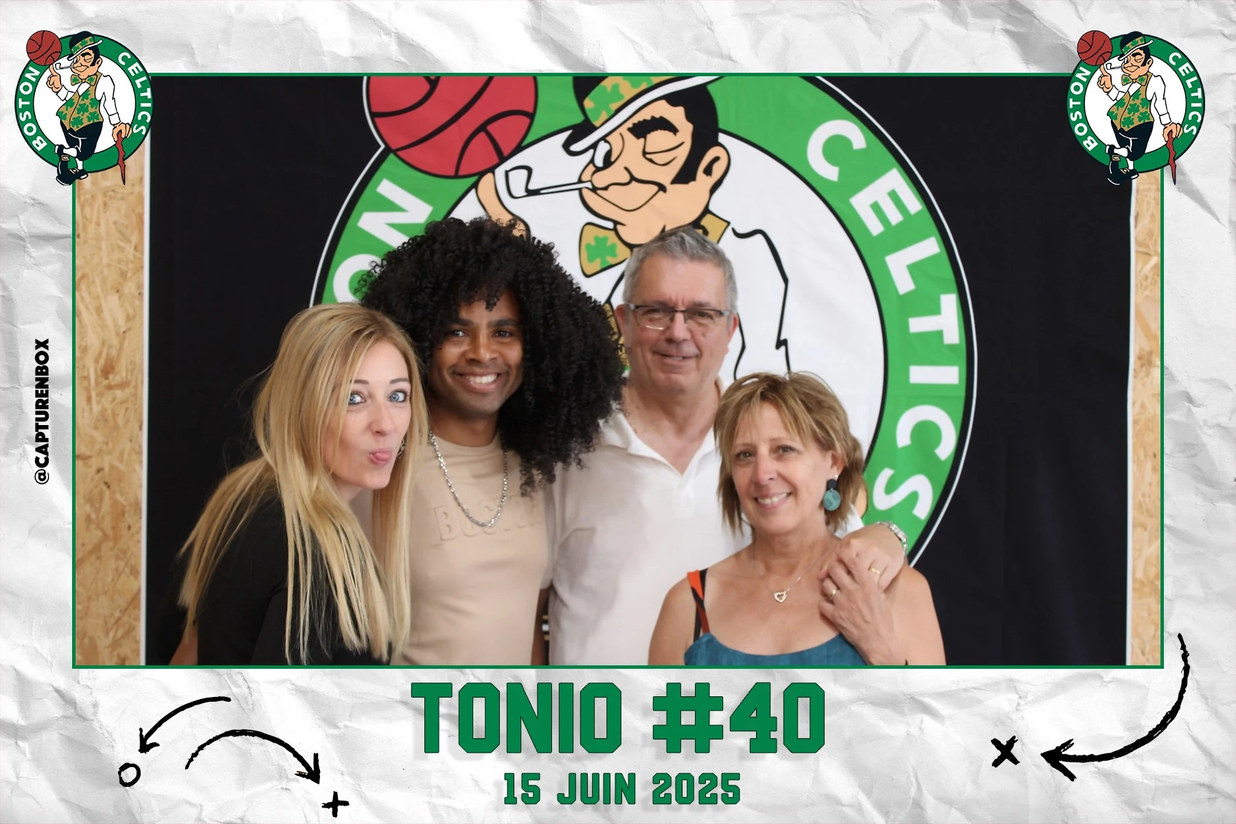 Animation photobooth lors d'un mariage à Ermont dans le Val-d'Oise