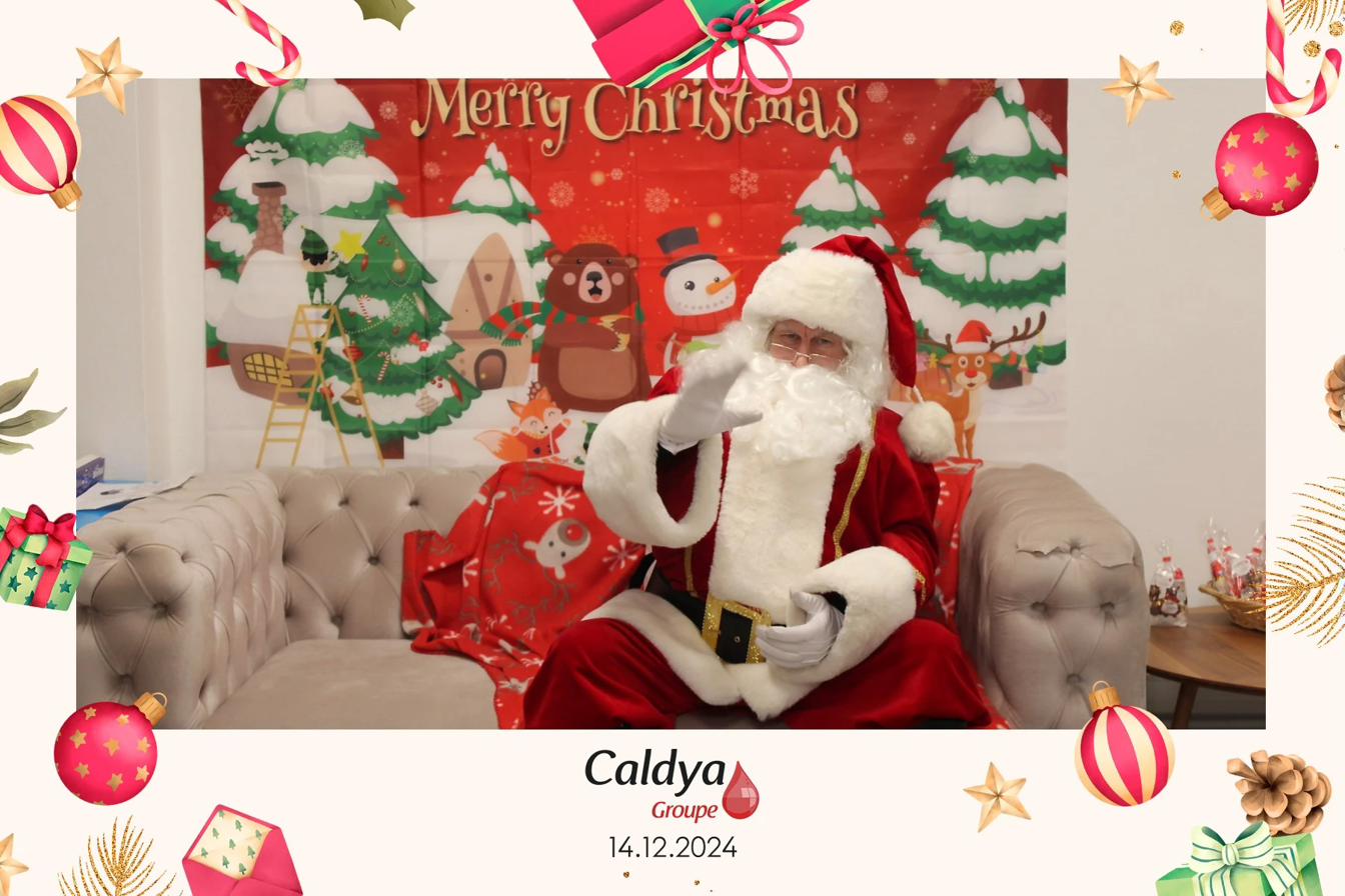 Photobooth Noël Caldya Groupe 2024
